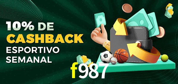 10% de bônus de cashback na f987